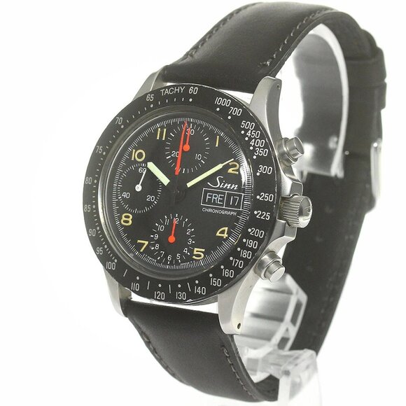 Sinn 256 Chronograph day date black Dial Automatic Men's Watch_842820 - Picture 2 of 6